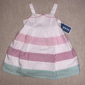 Gymboree seersucker striped dress 12-18 months